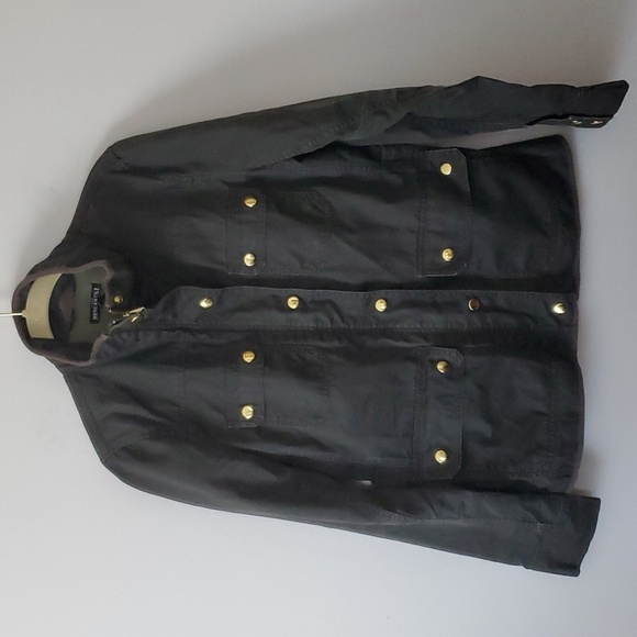 J.Crew Women's Jacket Size Small Army Green Waxed - Picture 1 of 9